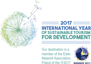 Our destination is a  member of the Eden  Network Association,  Friend of the IY2017